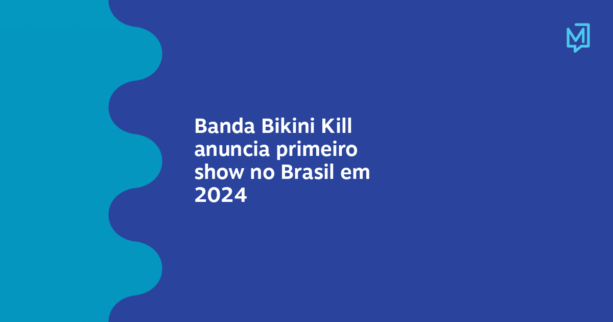 Banda Bikini Kill anuncia primeiro show no Brasil em 2024 Meio