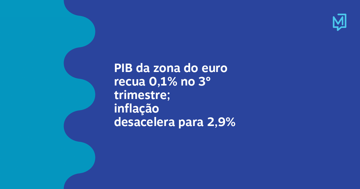 Pib Da Zona Do Euro Recua 0 1 No 3º Trimestre Inflação Desacelera