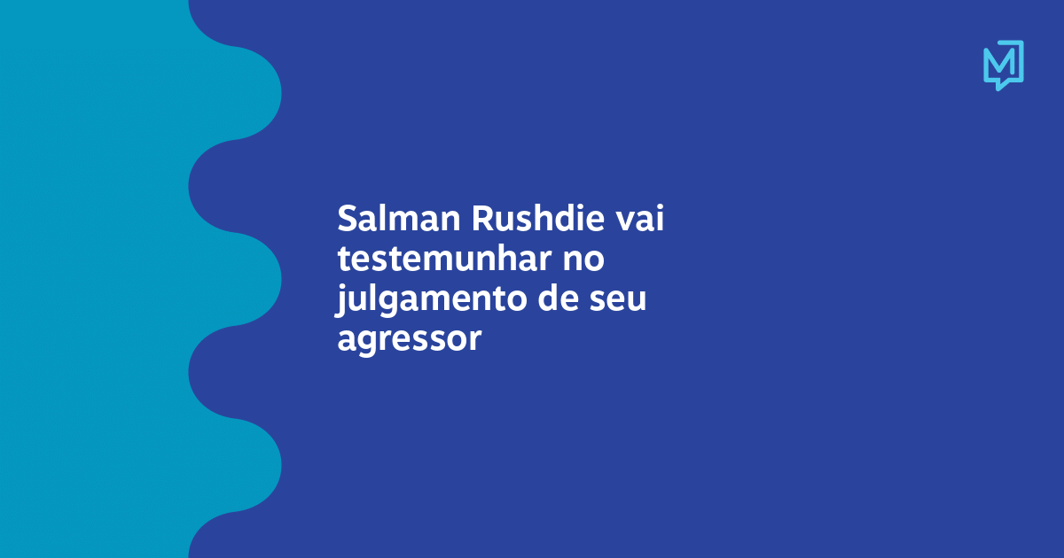 Salman Rushdie Vai Testemunhar No Julgamento De Seu Agressor Meio 7108