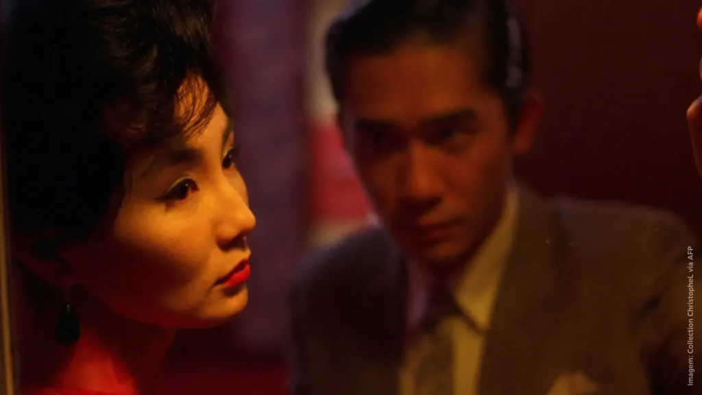 "Amor à Flor da Pele" ("In the Mood for Love"), um dos filmes mais bonitos de Wong Kar-wai, entrou na lista